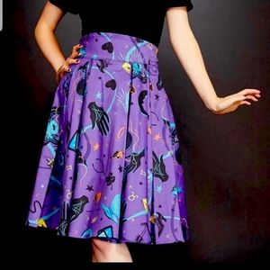 Pinupgirl Fortune Teller Little Jun Skirt M Hemmed
